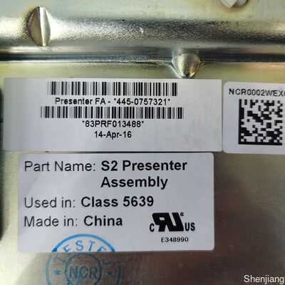 NCR 4450757321 S2 Презентаторная сборка F&A FRU 66xx ATM Модуль запасный