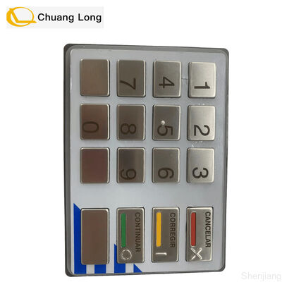 49216680764E Diebold ATM Diebold Opteva EPP5 BSC LGE ST STL Клавиатура испанской версии Diebold EPP 5 49-216680-764E