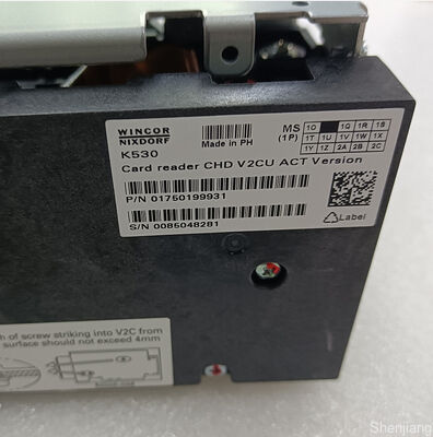 Банкомат Банк Винкор Никсдорф Банкоматные детали Hitachi-Omron V2CU-1JL-G81 Карточный считыватель CHD V2CU ACT Версия 01750199931 1750199931