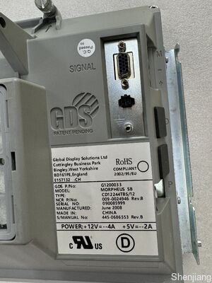 12,1-дюймовый дисплей G1200033 MORPHEUS SBCD12244TBS/12 009-0024946 0024946 Список запчастей NCR