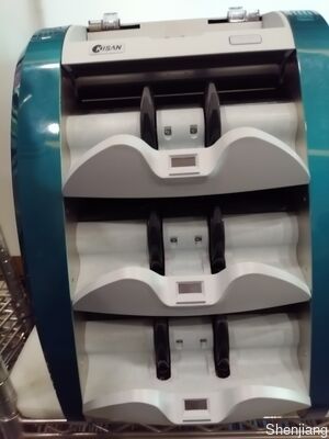 Машина для сортировки банкнот Kisan Денежные счетчики Детектор Синий с светодиодным дисплеем Smart K3 S16E01-3659