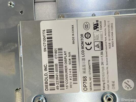 Новый Дибольд ATN Части DB Дибольд ATM Части LCD 15-дюймовый потребительский дисплей 49-223841-000B 49223841000B