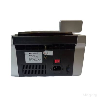 JUNUO C05 Банковский автомат Детектор денег Чёрный с светодиодным дисплеем