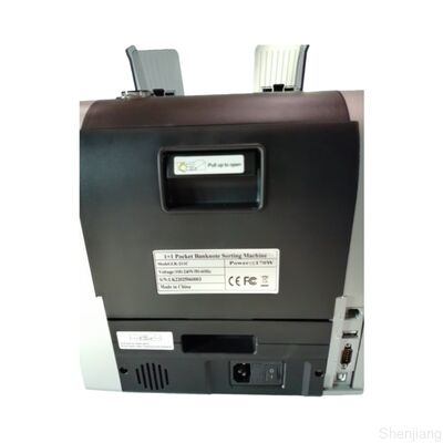 1+1 карманный банкнотный сортировочный аппарат Детректор денег Чёрный с светодиодным дисплеем LK22025060003