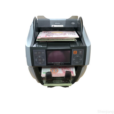 Карманы сортируя машины банкноты 4,5 дюймов TFT двойные для множественной валюты